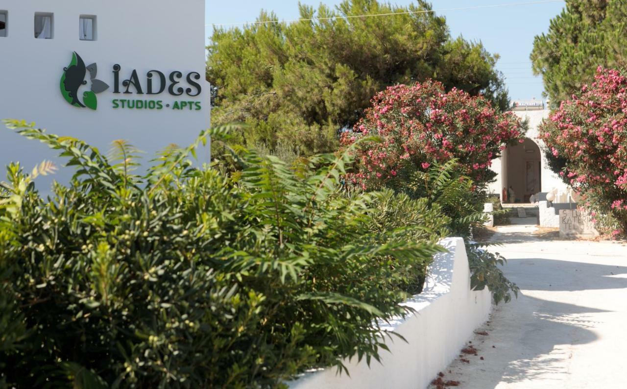 Iades Studios & Apartments Agia Anna  ภายนอก รูปภาพ